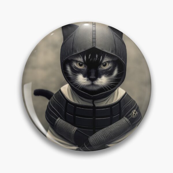 Item preview, Ninja Cat 07 designed and sold by PetSmartsPrint.