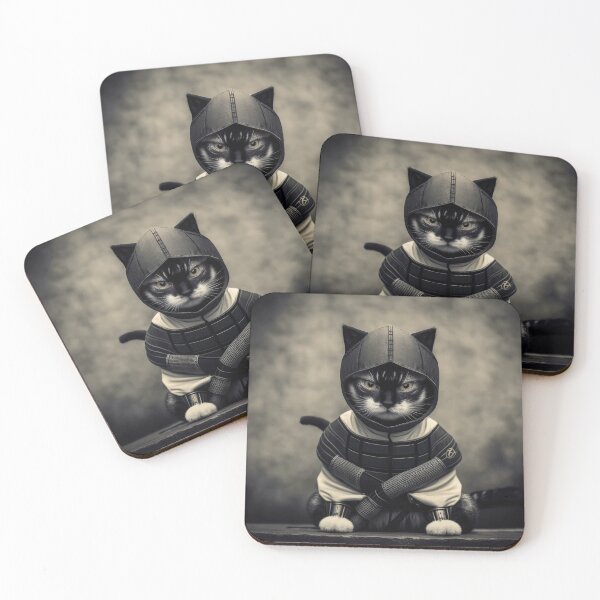 Item preview, Ninja Cat 07 designed and sold by PetSmartsPrint.