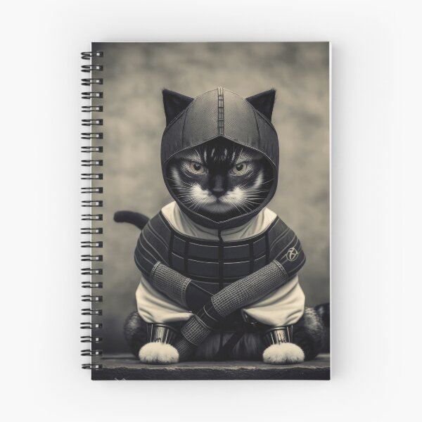 Item preview, Ninja Cat 07 designed and sold by PetSmartsPrint.