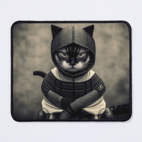 Item preview, Ninja Cat 07 designed and sold by PetSmartsPrint.