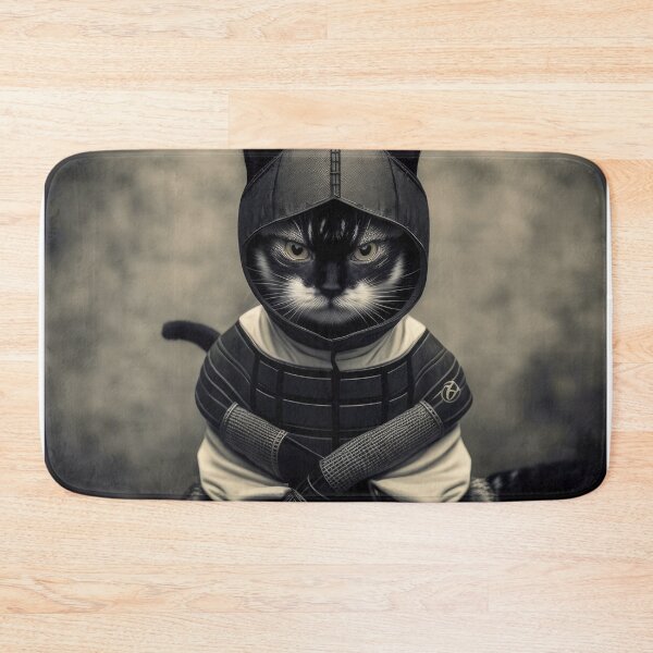 Item preview, Ninja Cat 07 designed and sold by PetSmartsPrint.