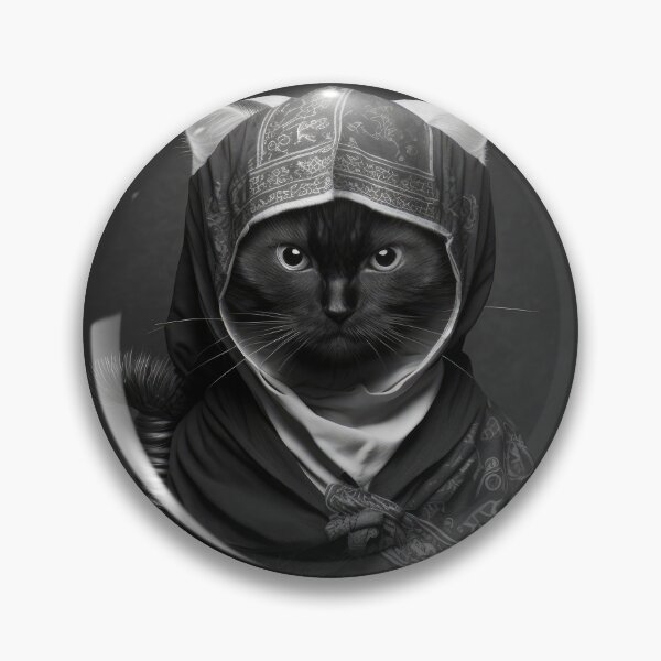 Item preview, Ninja Cat 08 designed and sold by PetSmartsPrint.