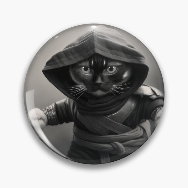 Item preview, Ninja Cat 09 designed and sold by PetSmartsPrint.