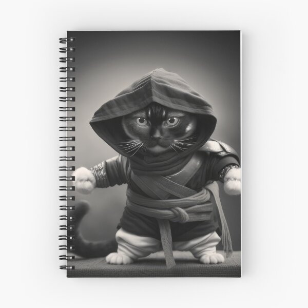 Item preview, Ninja Cat 09 designed and sold by PetSmartsPrint.