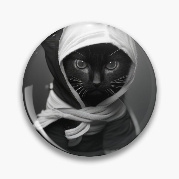 Item preview, Ninja Cat 10 designed and sold by PetSmartsPrint.