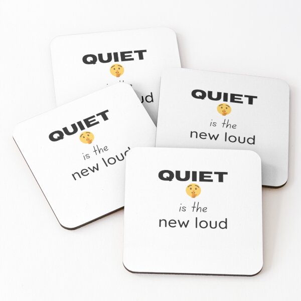 Item preview, Quiet is the new loud - for an introvert, introvert designed and sold by TeePassion.