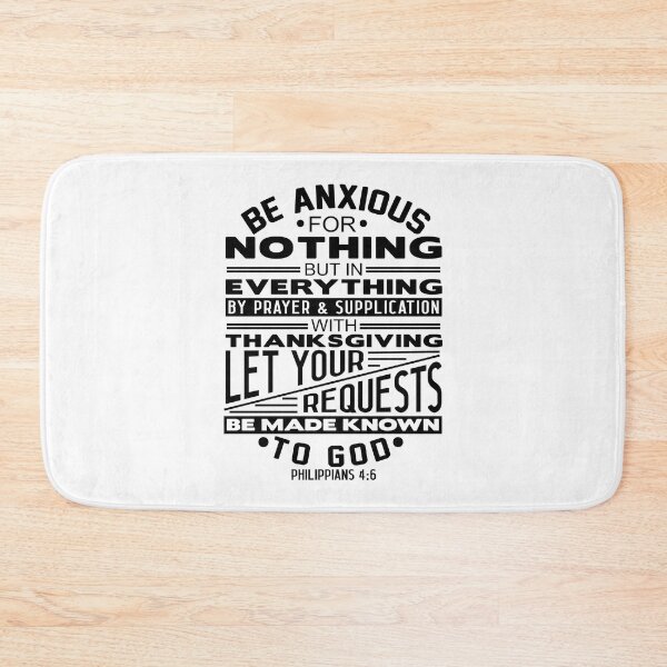 Item preview, Be Anxious For Nothing Philippians 4:6 designed and sold by plushism.