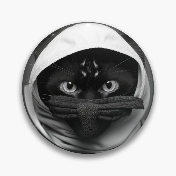 Item preview, Ninja Cat 12 designed and sold by PetSmartsPrint.