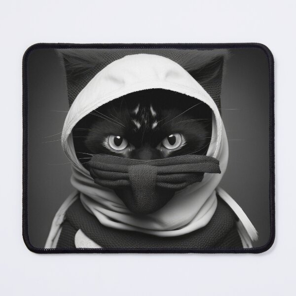 Item preview, Ninja Cat 12 designed and sold by PetSmartsPrint.