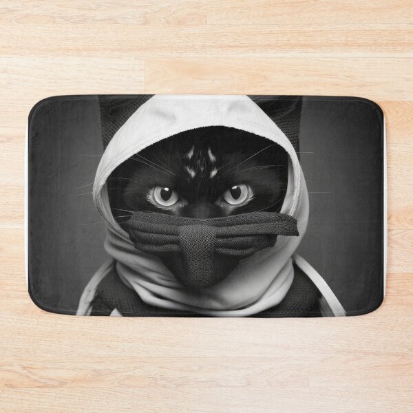 Item preview, Ninja Cat 12 designed and sold by PetSmartsPrint.