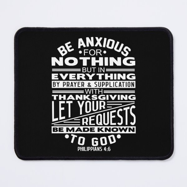 Item preview, Be Anxious For Nothing Philippians 4:6 designed and sold by plushism.