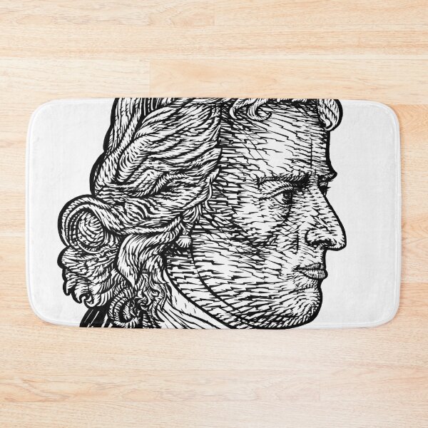 Item preview, FRIEDRICH SCHILLER ink portrait .2 designed and sold by lautir.