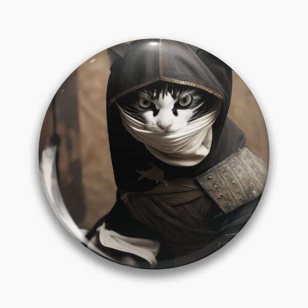 Item preview, Ninja Cat 14 designed and sold by PetSmartsPrint.