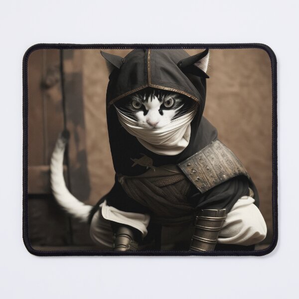 Item preview, Ninja Cat 14 designed and sold by PetSmartsPrint.