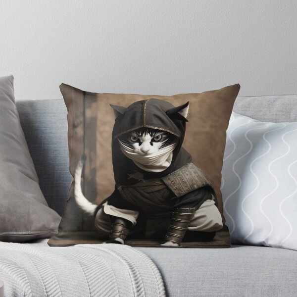 Item preview, Ninja Cat 14 designed and sold by PetSmartsPrint.