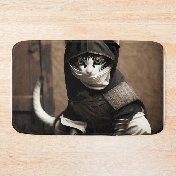 Item preview, Ninja Cat 14 designed and sold by PetSmartsPrint.