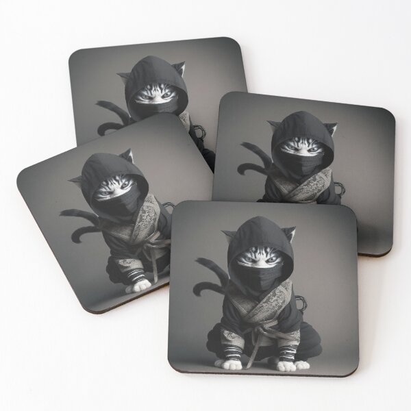 Item preview, Ninja Cat 15 designed and sold by PetSmartsPrint.