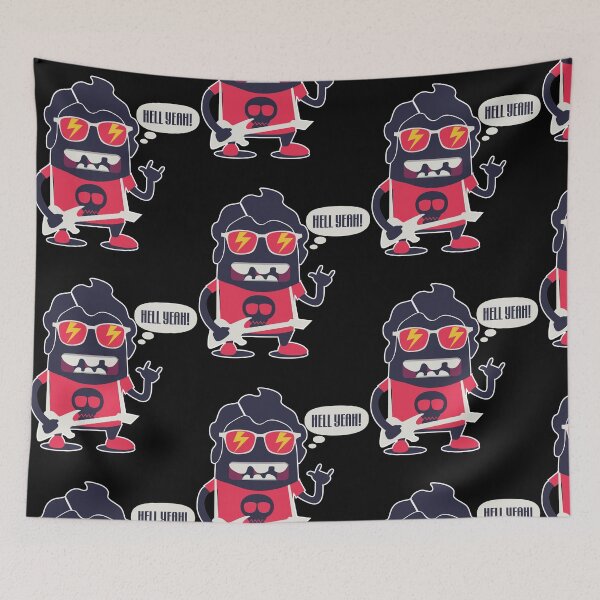 Item preview, Hell Yeah Music  Mascot Kids designed and sold by Sunnyhova.