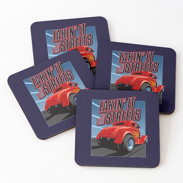 Item preview, Takin' it to the streets - red designed and sold by candc-retro.
