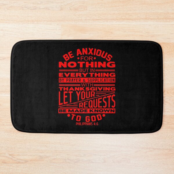 Item preview, Be Anxious For Nothing Philippians 4:6 designed and sold by plushism.