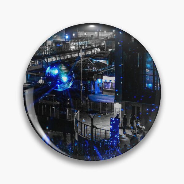 Item preview, blue disco designed and sold by Perggals© - Stacey Turner.