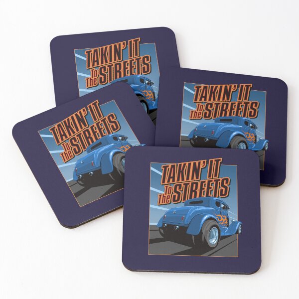 Item preview, Takin' it to the streets - blue designed and sold by candc-retro.