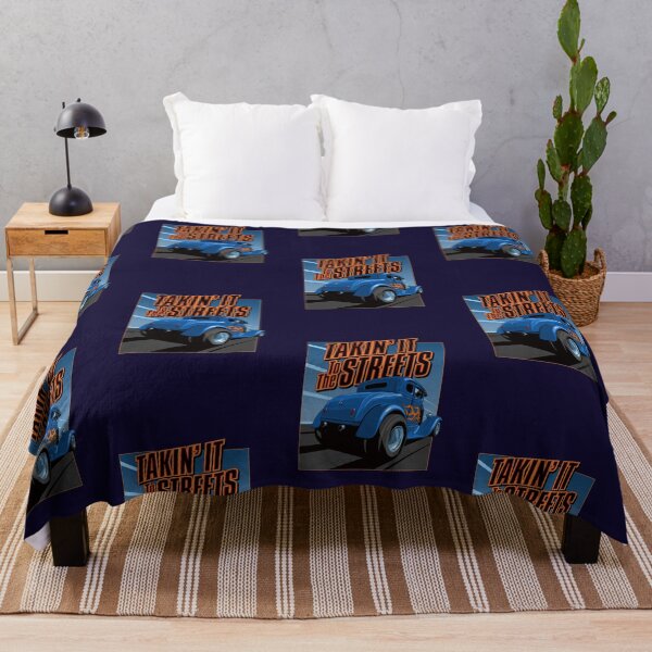 Item preview, Takin' it to the streets - blue designed and sold by candc-retro.