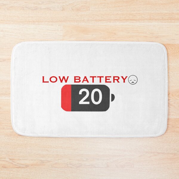 Item preview, Low battery 20%  designed and sold by Manar Altaweel.