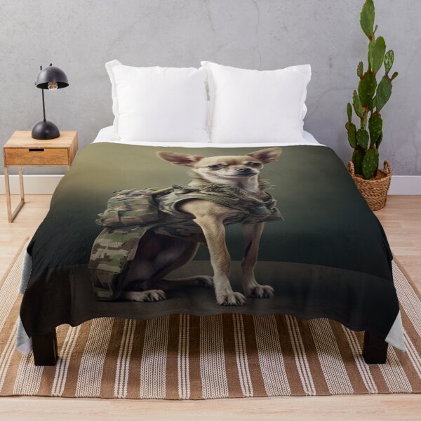 Item preview, Chihuahua Army 03 designed and sold by PetSmartsPrint.
