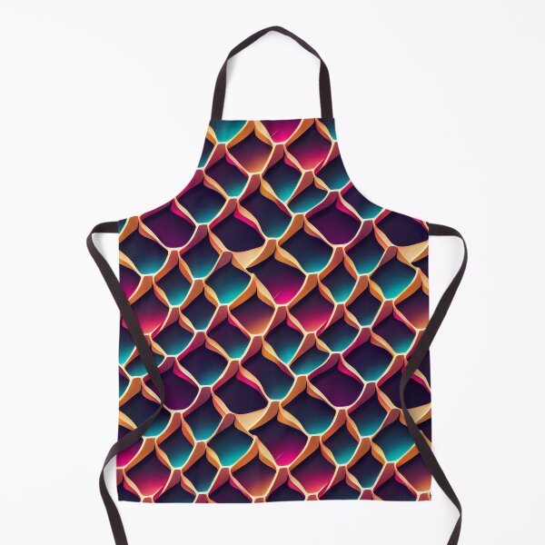 Item preview, Futuristic neon tessellation pattern designed and sold by YeKnot.