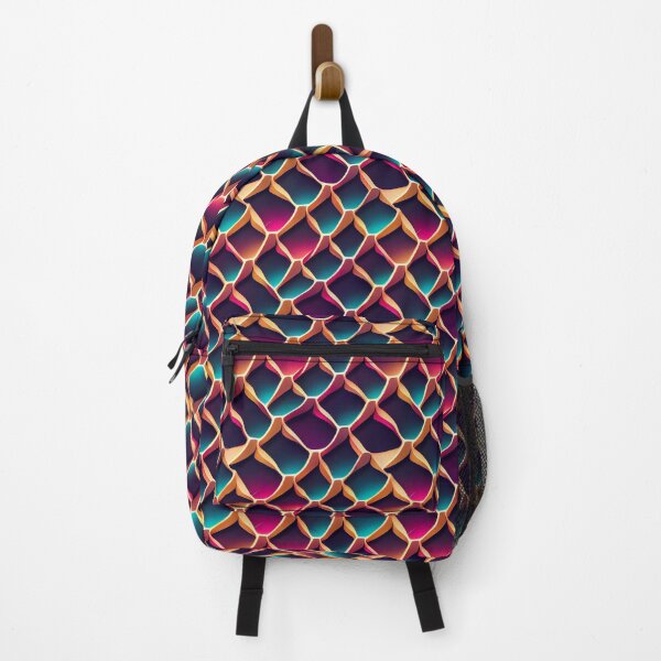 Item preview, Futuristic neon tessellation pattern designed and sold by YeKnot.