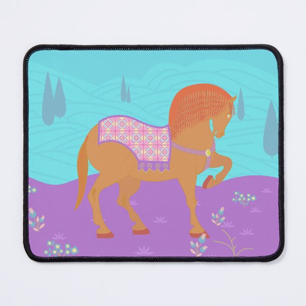 Item preview, Persian Horse Trotting on a Meadow designed and sold by Anna Lemos.