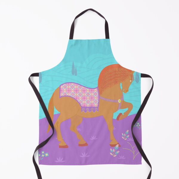 Item preview, Persian Horse Trotting on a Meadow designed and sold by Anna Lemos.