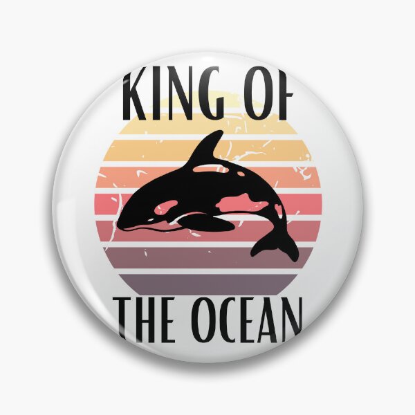 Item preview, King of the OCEAN, orca designed and sold by addict2reading.