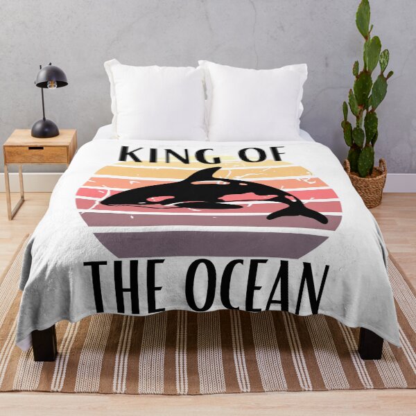 Item preview, King of the OCEAN, orca designed and sold by addict2reading.