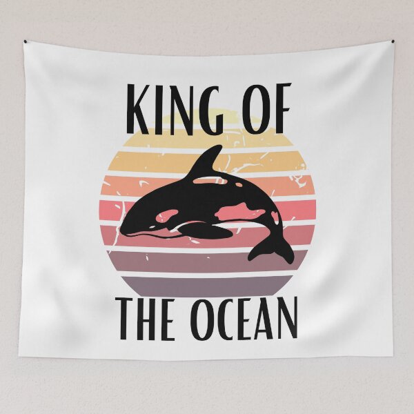 Item preview, King of the OCEAN, orca designed and sold by addict2reading.