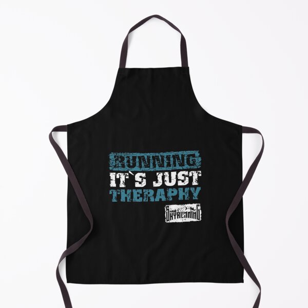 Item preview, Motivational Skyrunning Trail Running quote, Running it s just therapy designed and sold by HomeCoquette.