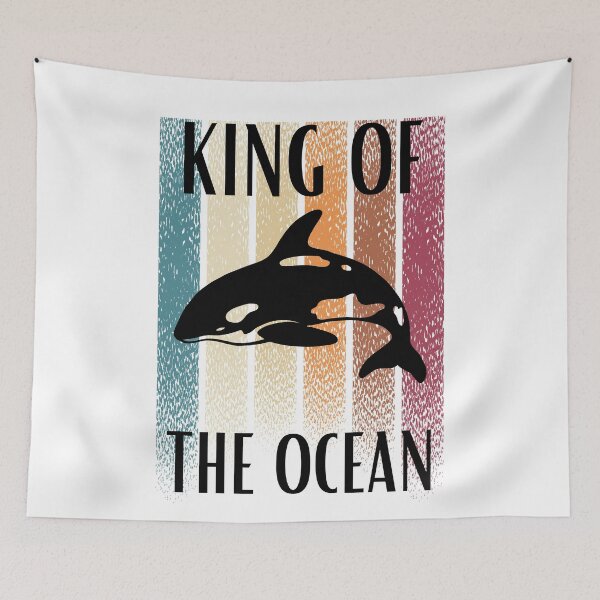 Item preview, King of the OCEAN, orca designed and sold by addict2reading.