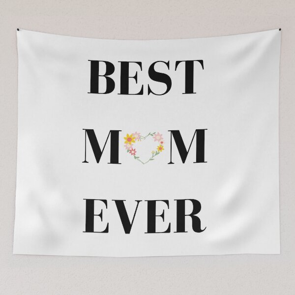 Item preview, Mothers day, Best mom ever, Flowers design, T-Shirt design designed and sold by BloomingByL.