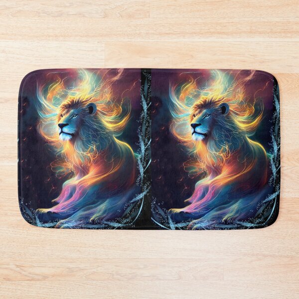 Item preview, Cosmic Lion, fantasy art designed and sold by LoneAngel.