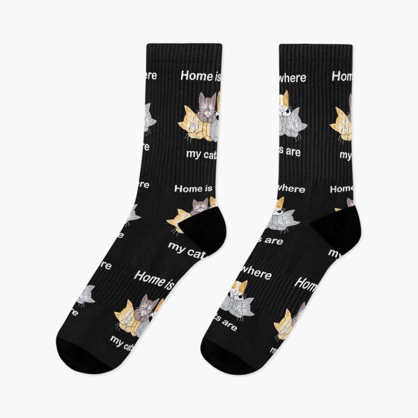 Item preview, Home is where my cats are designed and sold by QuirkyCatz.