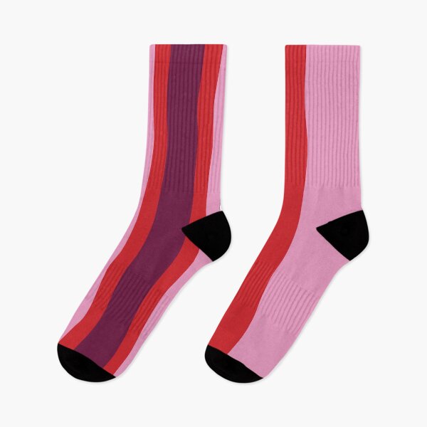 Artikelvorschau, Rotes, rosa und kastanienbraunes modernes Streifen-Muster entworfen und verkauft von scome.