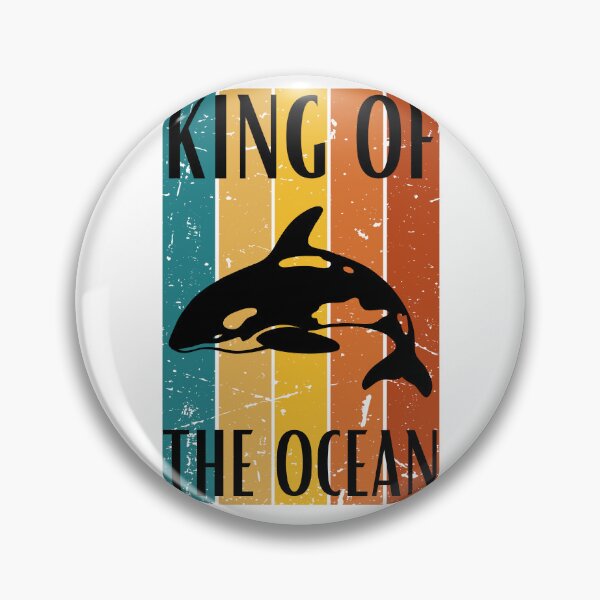 Item preview, King of the OCEAN, orca designed and sold by addict2reading.