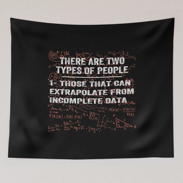 Item preview, There are two types of people 1. Those that can extrapolate from incomplete data - Computer Geek Nerd designed and sold by Top Seller ⭐⭐⭐⭐⭐ 5/5.