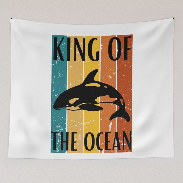 Item preview, King of the OCEAN, orca designed and sold by addict2reading.