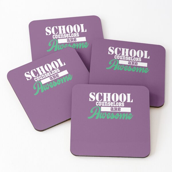Item preview, School counselors are awesome designed and sold by Shanetz.