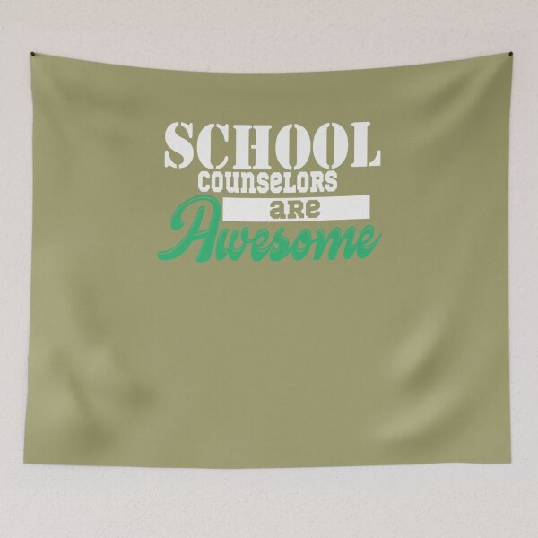 Item preview, School counselors are awesome designed and sold by Shanetz.