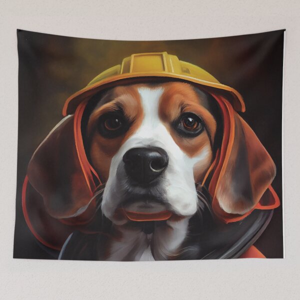 Item preview, Firefighter dog. designed and sold by DGtaLrtcom.