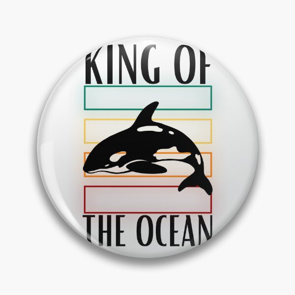Item preview, King of the OCEAN, orca designed and sold by addict2reading.