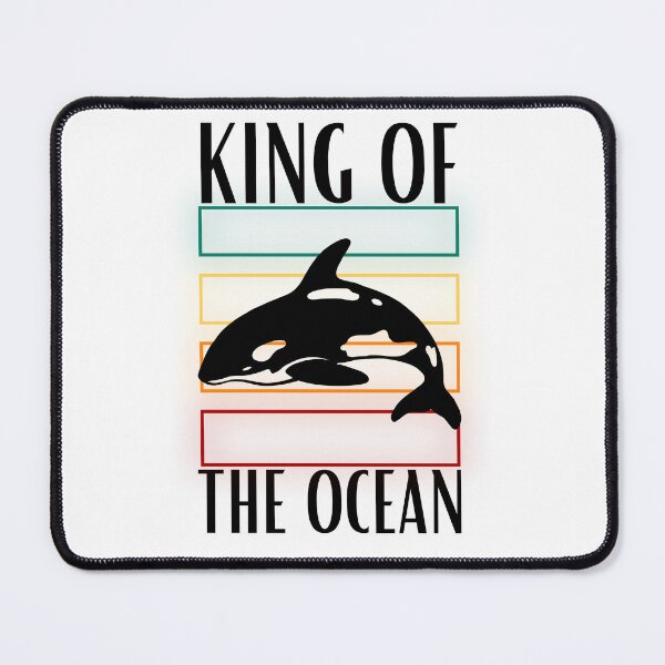Item preview, King of the OCEAN, orca designed and sold by addict2reading.